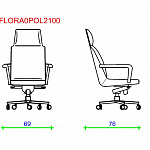 Кресло для кабинета FLORA I4 MARIANI S.P.A