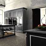 Кухня ELITE  laccato seta grafite CESAR