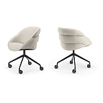 Стул с подлокотниками Cattelan Italia Camilla Wheels CATTELAN ITALIA