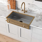 Раковина для кухни Officine Gullo Semi-recessed rectangular sink / Lavello da semi-incasso rettangolare OFFICINE GULLO