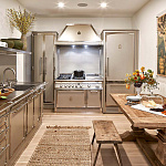 Холодильник с морозильной камерой Officine Gullo Fridge-Freezer 75 profesional / Frigo-congelatore 75 cm serie professional OFFICINE GULLO