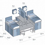 Композиция детской Tumidei Configuration 311 TUMIDEI
