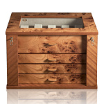 Шкатулка для хранения часов Agresti Il Mio Tempo Radica 3728 AGRESTI