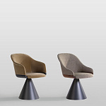 Кресло Potocco Lyz 918/PGC - 918/GC POTOCCO