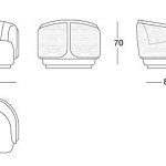 Кресло Cocoon LONGHI