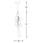 Люстра 478 Flut ITALAMP