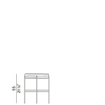 Столик журнальный Potocco Tray 872\TC POTOCCO