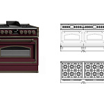 Плита кухонная Officine Gullo Fiorentina 180 Dual Fuel OFFICINE GULLO