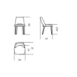 Стул Gallotti & Radice Thea GALLOTTI & RADICE