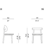 Стул Potocco Helvetica 868 - 868/W POTOCCO