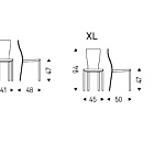 Стул Cattelan Italia Nina CATTELAN ITALIA