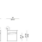 Кресло уличное Potocco Keel 922/L-OUT - outdoor POTOCCO