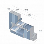 Композиция детской Tumidei Configuration 355 TUMIDEI
