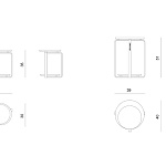 Столик приставной Visionnaire Button VISIONNAIRE