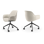 Стул с подлокотниками Cattelan Italia Scarlett Wheels CATTELAN ITALIA