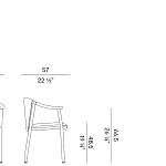Кресло уличное Potocco Solar 961/P - outdoor POTOCCO