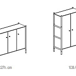 Шкафы офисные Codutti 2BE CODUTTI