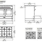 Плита кухонная профессиональная Officine Gullo Restart 100 OFFICINE GULLO