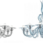 Люстра Barovier&Toso Fauve BAROVIER&TOSO