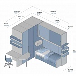 Композиция детской Tumidei Configuration 371 TUMIDEI
