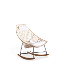 Кресло уличное Potocco Cut 910/PLR- ROCKING - outdoor POTOCCO