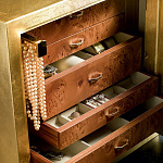 Сейф для ювелирных изделий Agresti Segreto Foglia Oro 912 AGRESTI