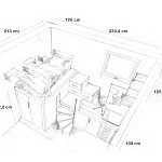Композиция детской Tumidei Configuration 314 TUMIDEI