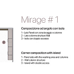 Кухня Mirage #1 MORETTI COMPACT