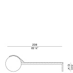 Шезлонг уличный Potocco Suno 895\D-RECL - outdoor POTOCCO