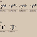 Столы офисные Codutti MITHOS CODUTTI
