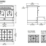 Плита кухонная профессиональная Officine Gullo Restart 100 OFFICINE GULLO