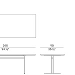 Стол Potocco Graphic 955/TR POTOCCO