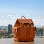 Рюкзак BIGGIE LEATHER BACKPACK MASCHERONI