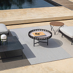 Уличная банкетка, пуф Potocco Ropu 888/CQR-OUT POTOCCO