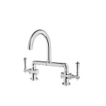 Смеситель для кухни Officine Gullo Deck tap with arch spout / Rubinetto a ponte con getto ad arco OFFICINE GULLO
