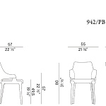 Кресло Potocco Velis 942 - 942/PB POTOCCO