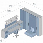 Композиция детской Configuration 360 TUMIDEI