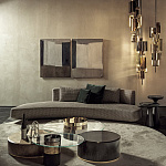 Столик журнальный, кофейный, приставной Gallotti & Radice Gong GALLOTTI & RADICE