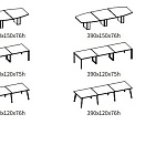 Столы для переговоров Codutti ATTIVA CODUTTI