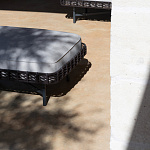 Уличная банкетка, пуф Potocco Ropu 888/CQR-OUT POTOCCO