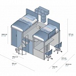 Композиция детской Tumidei Configuration 312 TUMIDEI