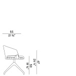 Кресло Potocco Velis 942\PAG POTOCCO