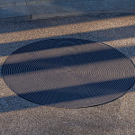 Ковер для улицы Potocco Clue 971/C Grey circular - outdoor POTOCCO