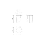 Стол кофейный уличный Cecil CPRN Homewood CIPRIANI