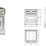 Плита индукционная Officine Gullo Fiorentina 75 Induction OFFICINE GULLO