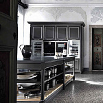 Кухня ELITE  laccato seta grafite CESAR