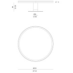 Столик журнальный Visionnaire Franky Low Table VISIONNAIRE