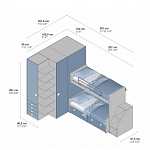 Композиция детской Tumidei Configuration 368 TUMIDEI