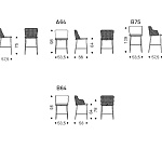 Стул барный Cattelan Italia Magda ML Couture CATTELAN ITALIA