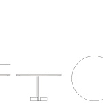 Стол Potocco Syn 956/TC POTOCCO